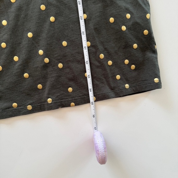 Boden-Melinda Green and Gold- Polka Dot- Tank Dress-Pockets-Spring- Size 8 - Picture 5 of 12